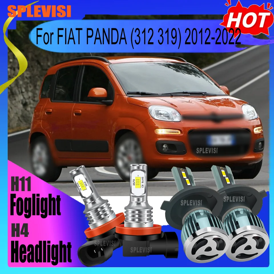 

Applicable to bad weather Headlight Fog Light For FIAT PANDA (312 319) 2012 2013 2014 2015 2016 2017 2018 2019 2020 2021 2022
