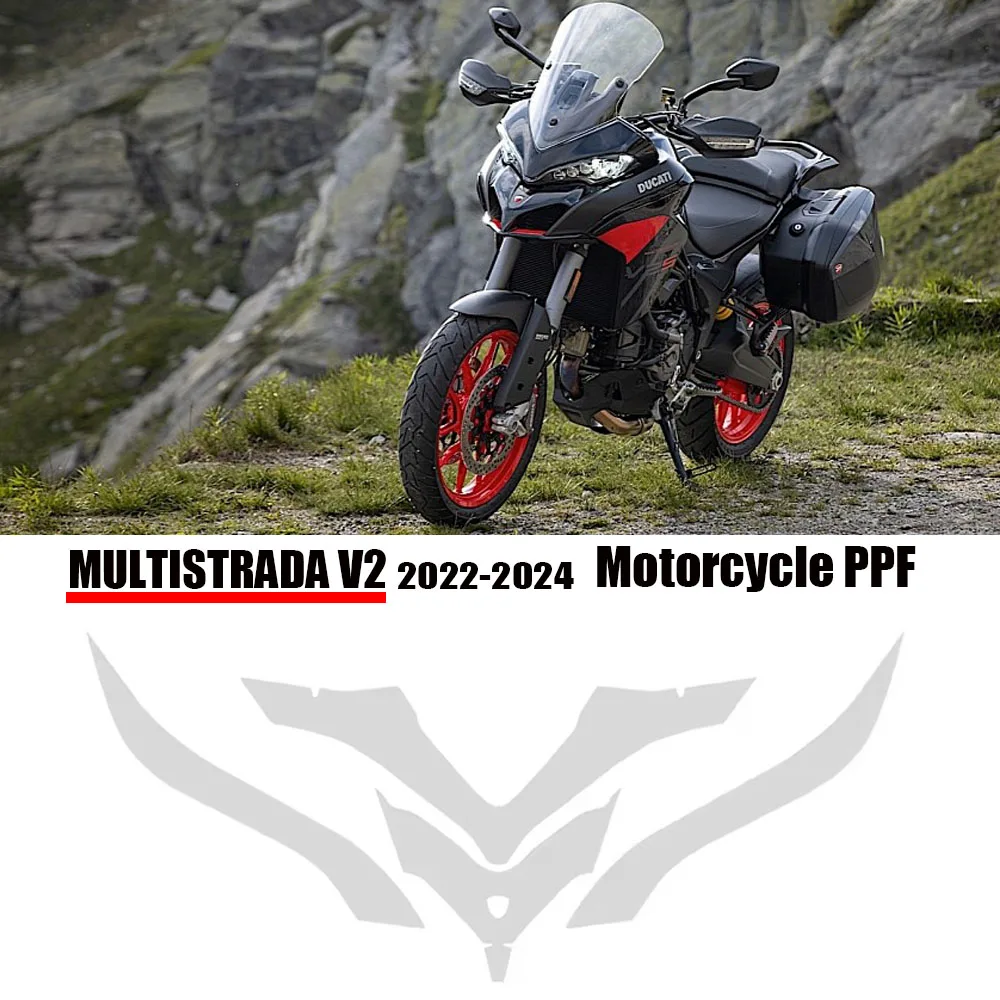 

Multistrada V2 S ТПУ Защитная пленка для кузова мотоцикла, устойчивая к царапинам PPF для Ducati MULTISTRADA V2 Защитная пленка для краски