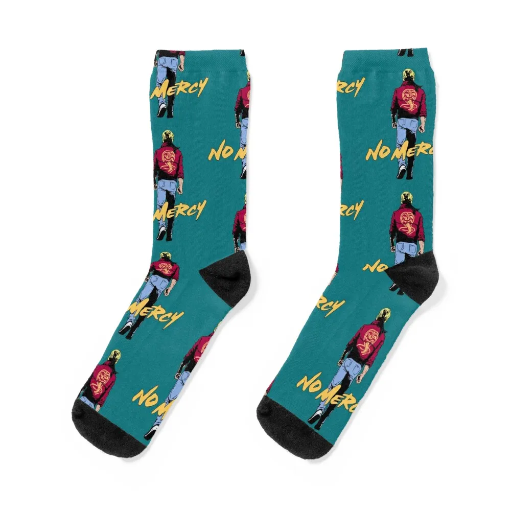 

Johnny Lawrence - Cobra KaiKarate Kid Long Socks Thermal man winter cycling Sports japanese fashion Luxury Woman Socks Men's