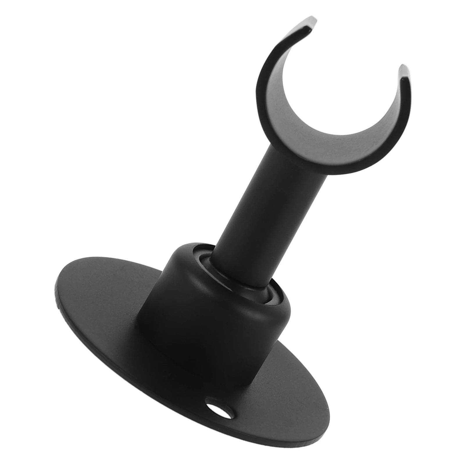 

304 Stainless Steel Shower W Holder Black Detachable Bathroom H Mount Wall Bracket Fixing Base Easy Install No Drill