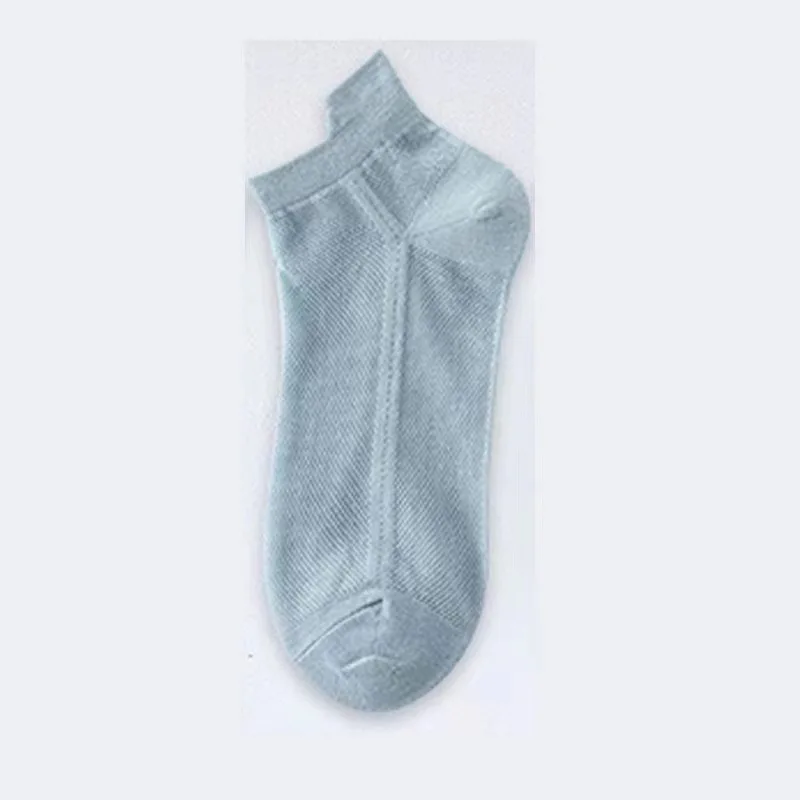 5 Pairs/Set Solid Candy Colors Invisible Silicone Non-slip Women Sock Boat Fashion Kawaii Socks For Simple Cute Girls Socks image 5