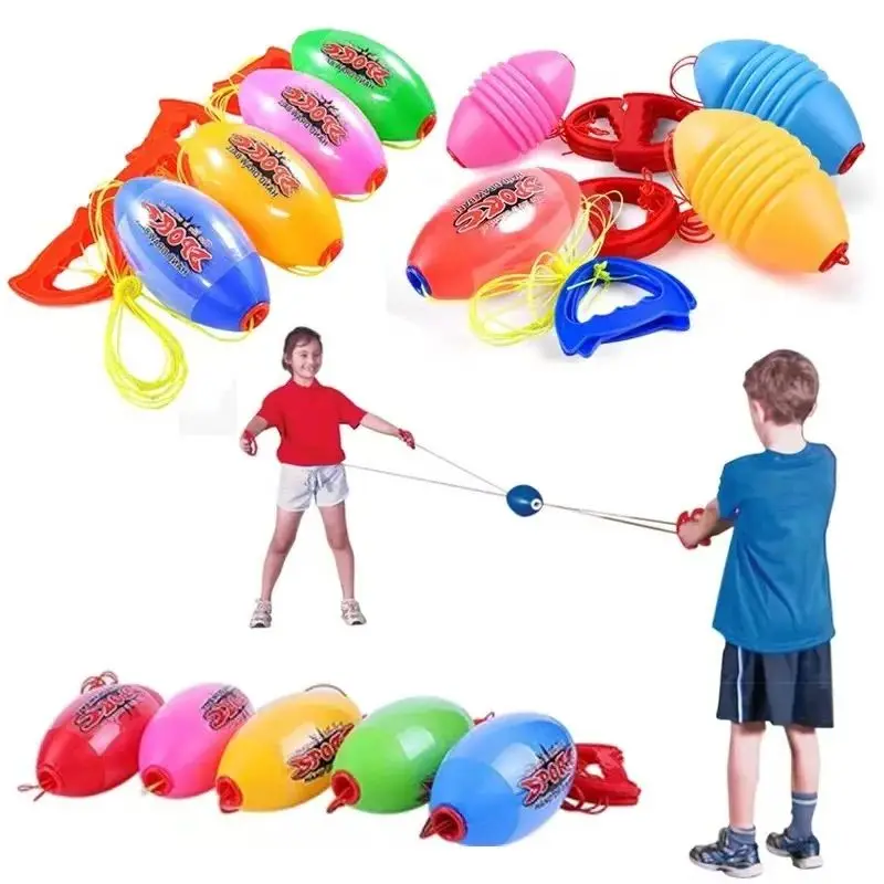 1 قطعة مزيج الكرة المكوكية التفاعل بين الوالدين والطفل معدات التدريب في الهواء الطلق كرة سحب مزدوجة لعب رياض الأطفال #1