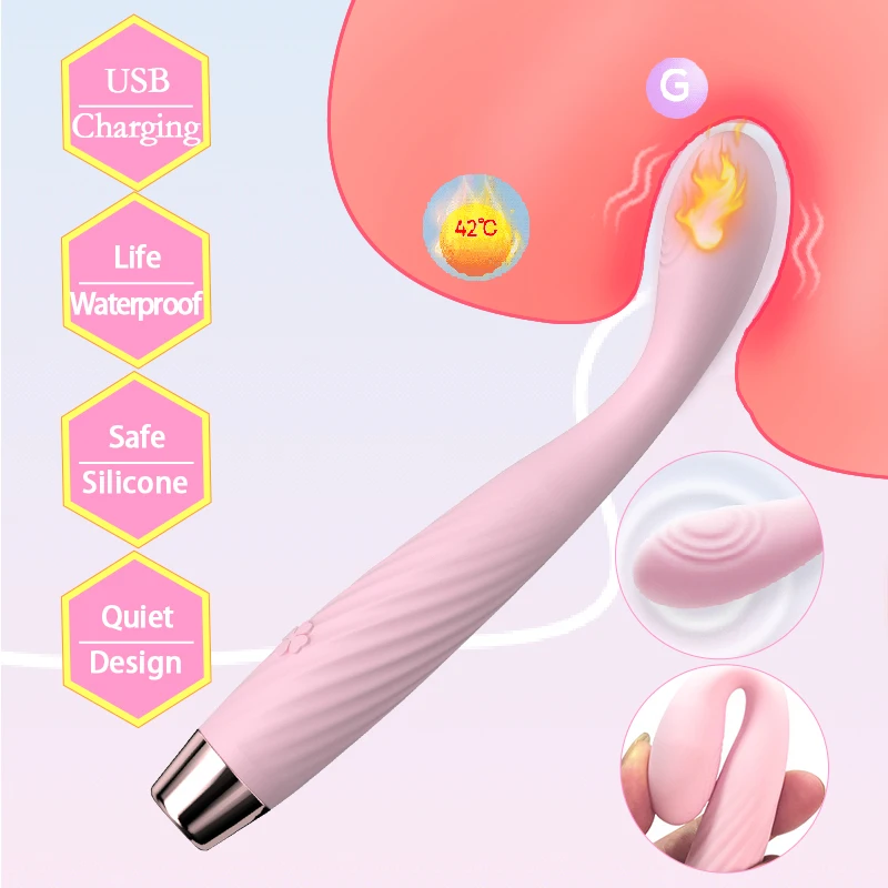 

Beginners G-Spot Heated Vibrator for Women Nipple clitoral Stimulator Vagina Massager Vibrators Female Sex Toys Adults 18 Orgasm