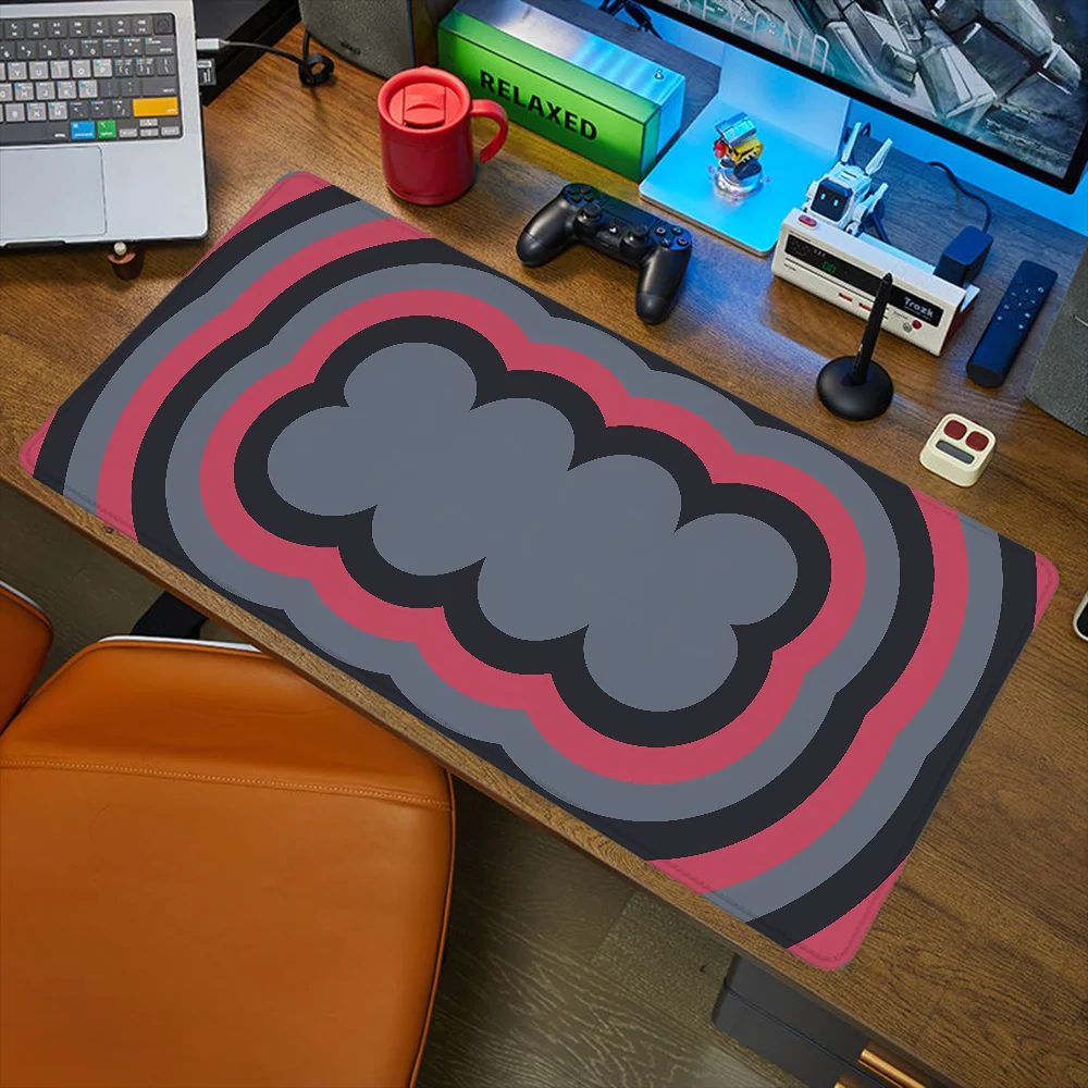 HYPNO Xxl alfombrilla de ratón para juegos de Pc, alfombrilla de escritorio para jugadores, alfombrilla de ratón para mesa de ordenador, alfombrillas grandes de Anime, alfombrillas para ratón para oficina