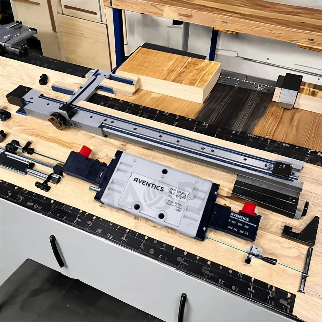 Fornire valvola di controllo dell'aria a solenoide 4011041628 per parti di macchine per la lavorazione del legno Homag