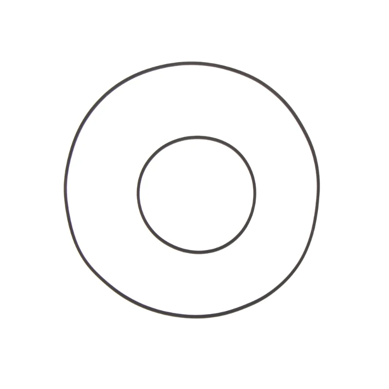 2Pcs/ Set Replacement Turntable Belt for RQ CW05 Equipment Phonograph Gramophone Belts 9cm 4cm