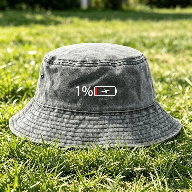 1pc Retro Easy Washed Fisherman Hat, Pattern Print, Vintage Style, Lightweight All-Match Bucket Hat X Fishing Hat X Dad Hat, Uni