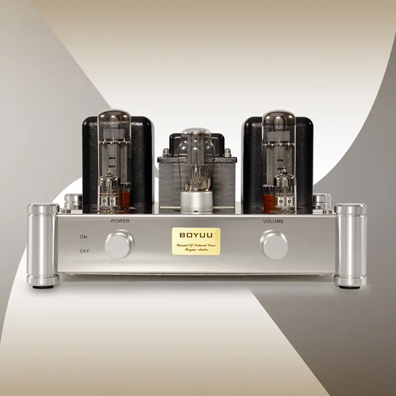 Lyele Audio El34 Vacuum Tube Amplifier Hifi Amplifier Class A Aduio Amp High Power 12W*2 Single Ended Original Matching Tube