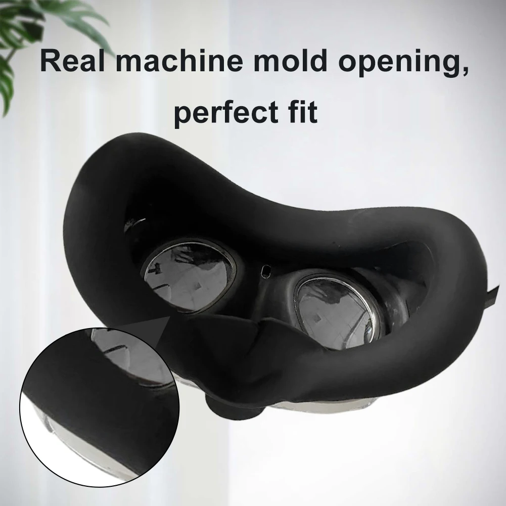 Sweatproof Eye Mask para Meta Quest 3,Soft Headset, Face Connector com Nose Bridge Bracket Design