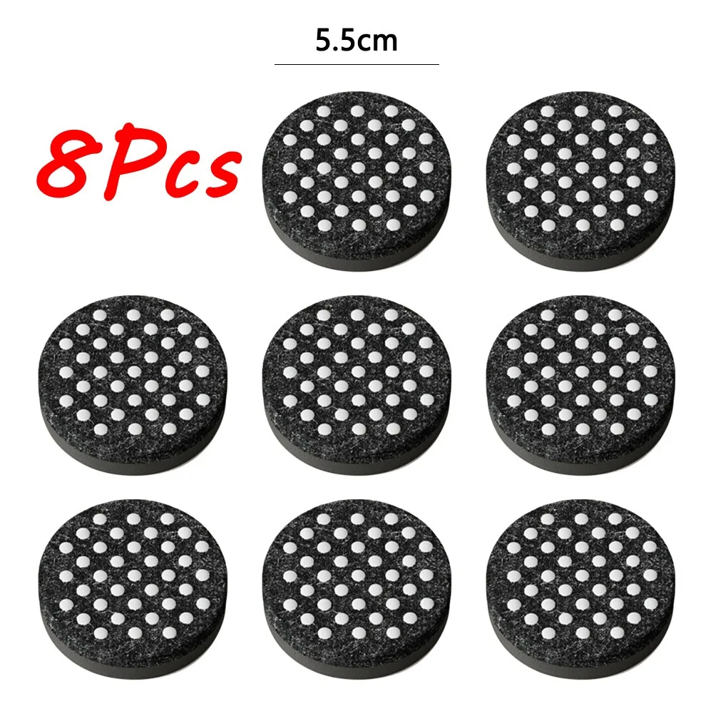 Self Adhesive Furniture Leg Pads Non-Slip Scratch Resistant Chair Leg Pads Textured Surface EVA Foam Furniture Feet Protectors