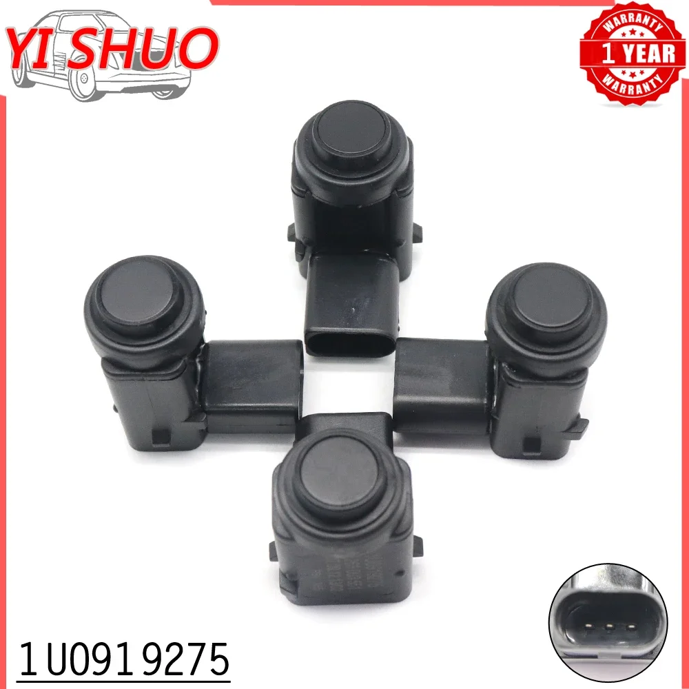 

1U0919275 4pcs NEW PDC Parking Sensor Bumper Reverse Assist For Volkswagen Golf Phaeton Touran Touareg For Skoda Seat Audi