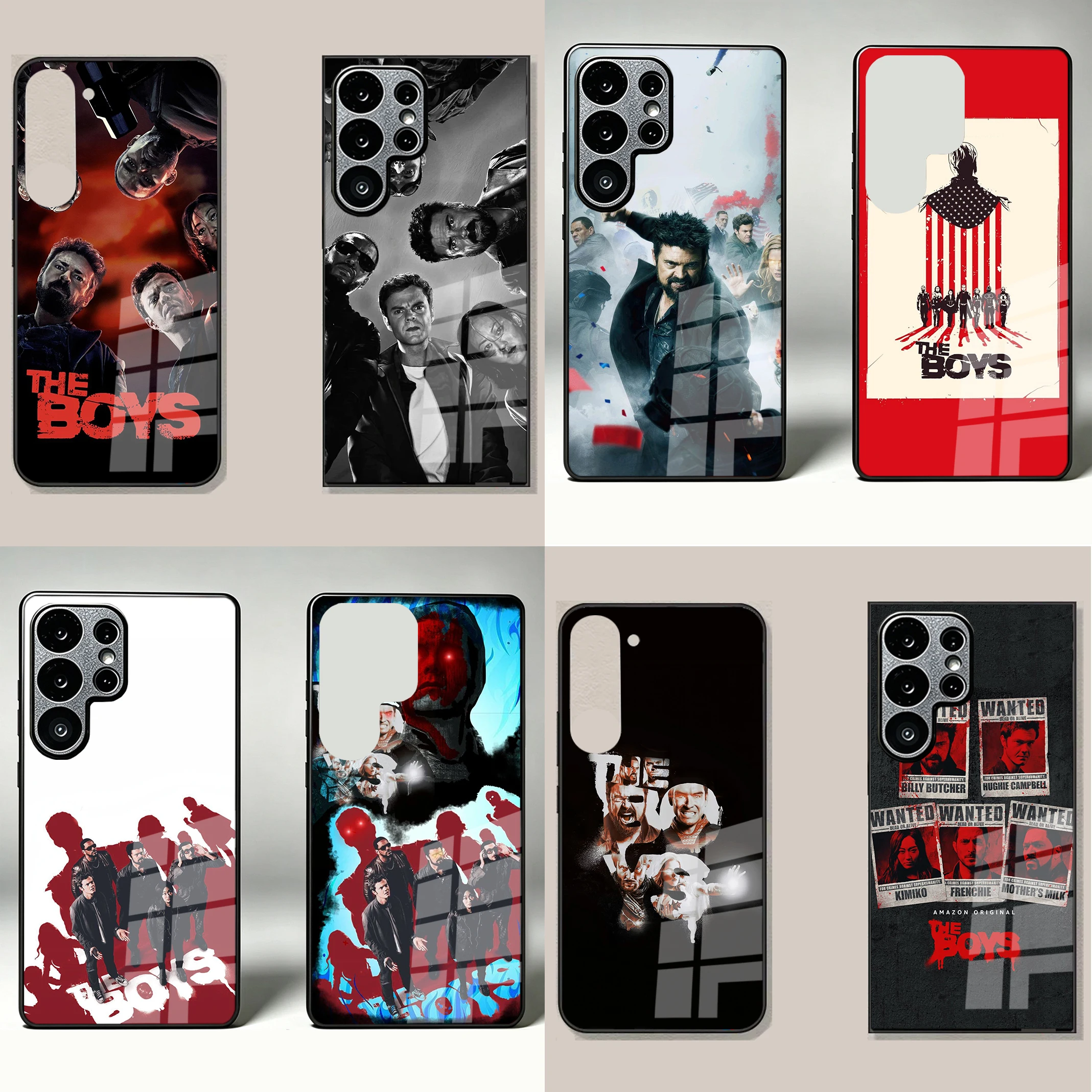 T-The Seven Phone Case For Samsung Galaxy S26 S24 FE S25 EDGE S23 S22 ULTRA S21 S20 PLUS S10 LITE Glass Photo Mirror Etc Series