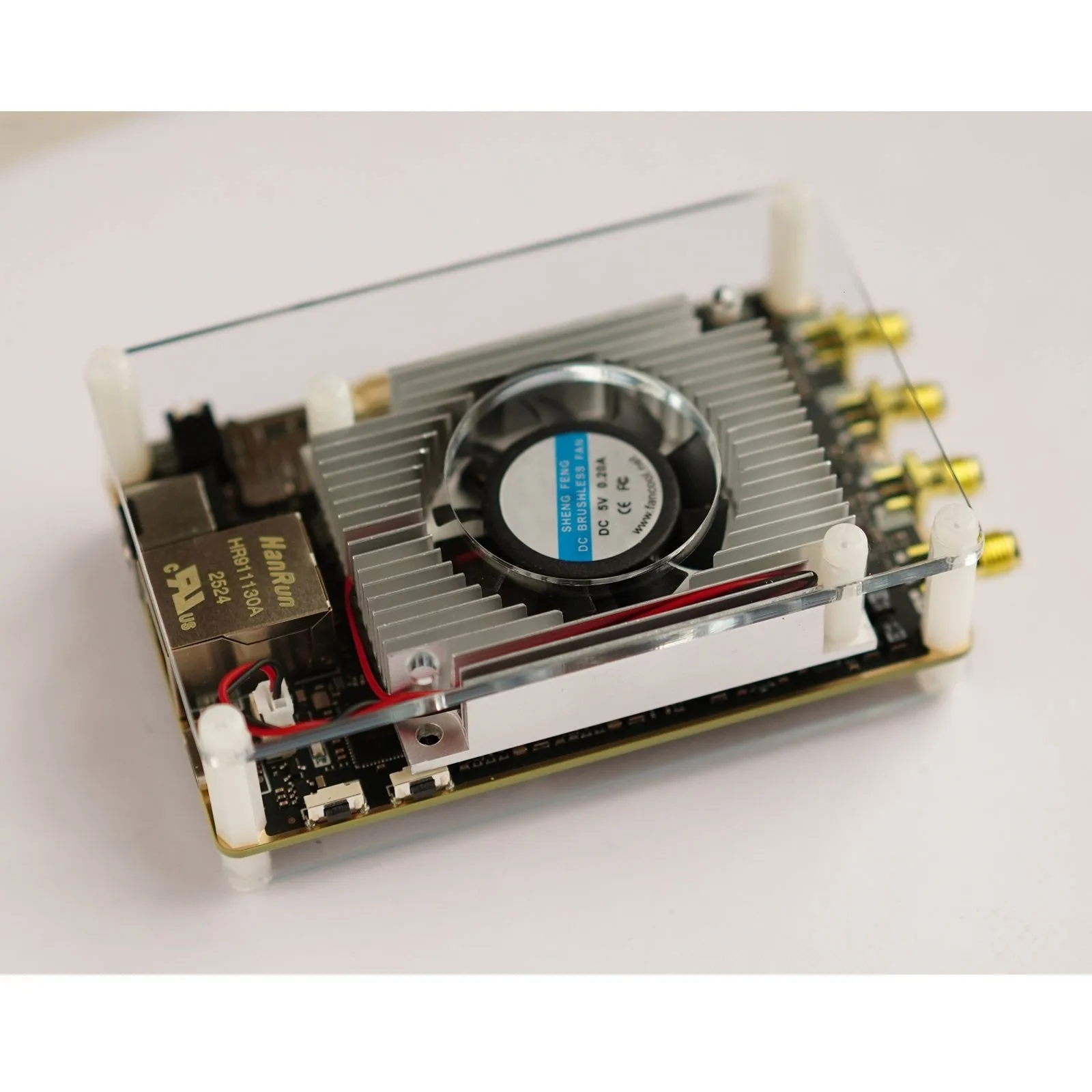 Hamgeek Z7ADDALite High Speed ADDA Sub Card Module DAC Signal Source Electronic Competition Signal Processing Development Board