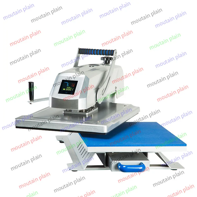 Large Format Manual Heat Press Machine High Pressure Heat Press Machine 40*50cmShaking Head Heat Transfer Hot Drilling Machine image 2