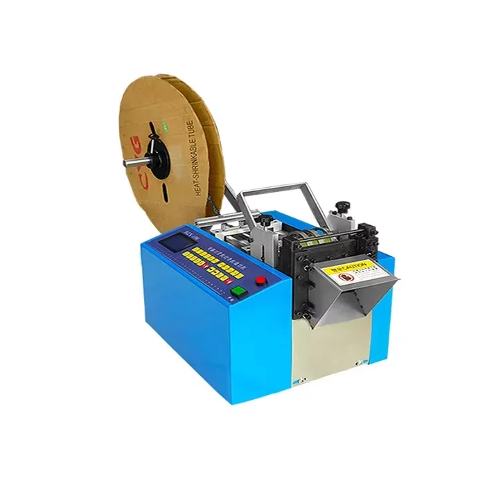 Automatic Cutting Fiberglass Tube Machine Plastic Film Cutter Plastic Tube Cable Cutting Machine