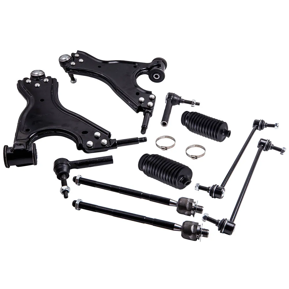 Suspension Kit Front Control Arms Ball Joints Tie Rod Ends For BUICK ENCLAVE