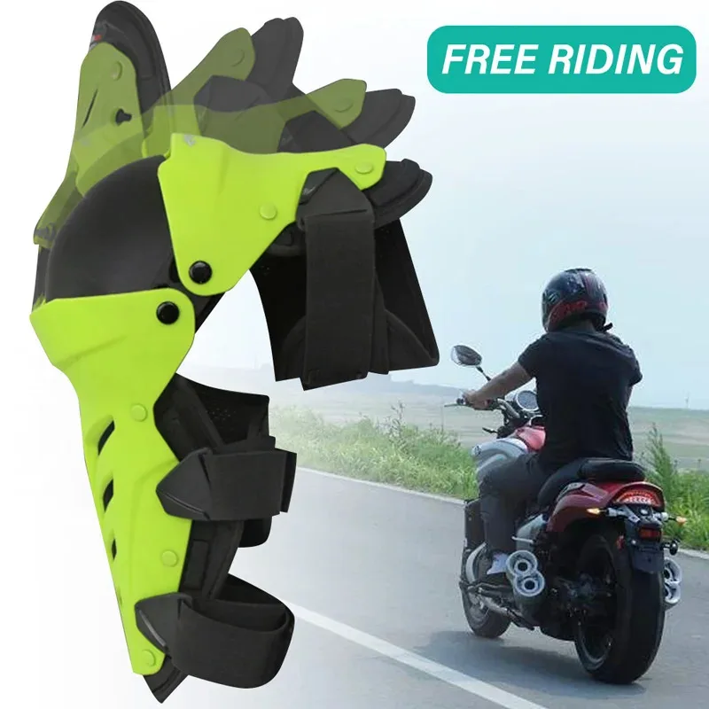 

Pro BIKER Enduro Moto Cross Knee Protective MotorBike Downhill Sports Guard Pads Motorcycle Riding Kneepad Dirtbike Guards Kit