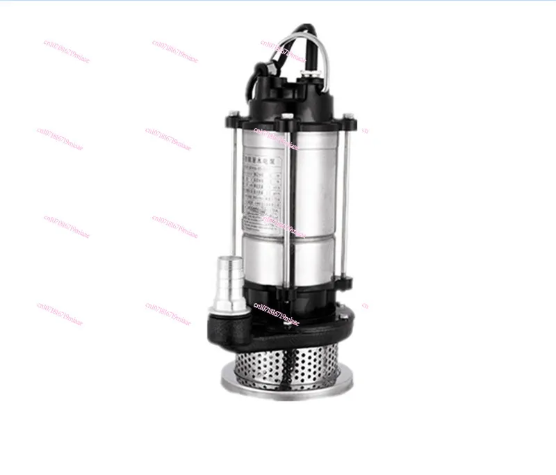 Copper wire submersible pump 220v pumping machine Household stainless steel sewage Septic tank sewage Clean water