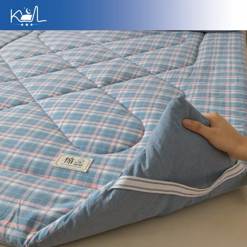 Xinjiang Cotton Mattress Topper, Soft Bed Pad for Home Bedroom, Dorm Room Rental Essential, Fast Shipping