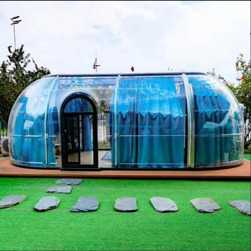 Inflatable Bubble House Transparent Starry Sky Room Luxury Outdoor Camping Tent For Garden Event Dome