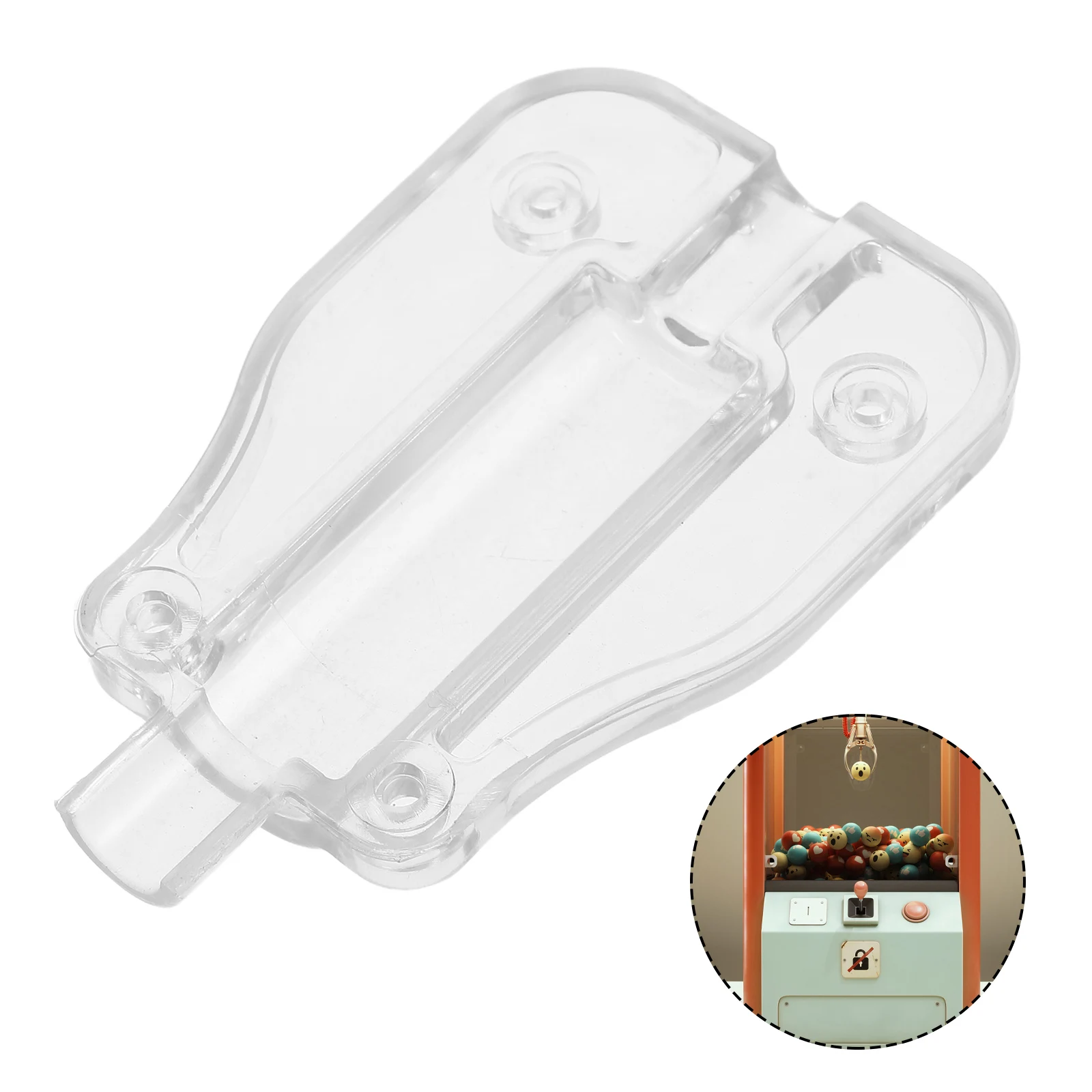 

1pcs Game Machine Rod Cover Pinball Shooter Handle Shell Protective Spring Rod Lid Durable Ball Shooter Mechanism Fixer Parts