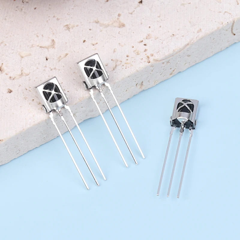 10Pcs Universal IR Infrared Receiver Sensor Module For VS1838B LF1738 Inductive Infrared Remote Receiver Tube Receiving Head