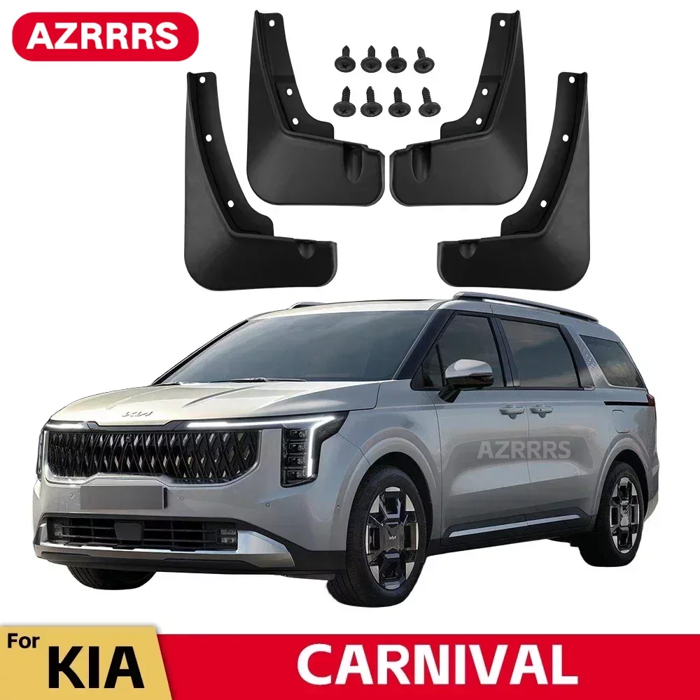 Paraspruzzi per Kia Carnival 2023 2024 parafanghi paraspruzzi paraspruzzi ruote anteriori posteriori parafango accessori auto 4 pezzi