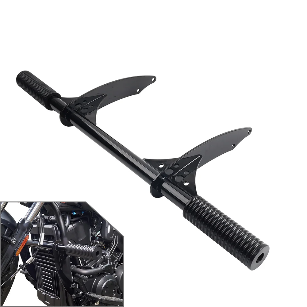 Motorcycle Engine Guard Crash Bar Highway Foot Rest For Indian Scout Bobber 2025 2026 For Scout Models 2025+ Alloy Steel Black