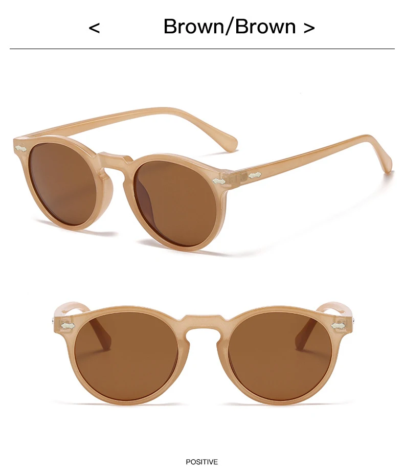 Neuer Stil der Retro-Brille, runde Mode-Mita-Sonnenbrille, personalisierte Sonnenbrille JH3053 – Detail 9
