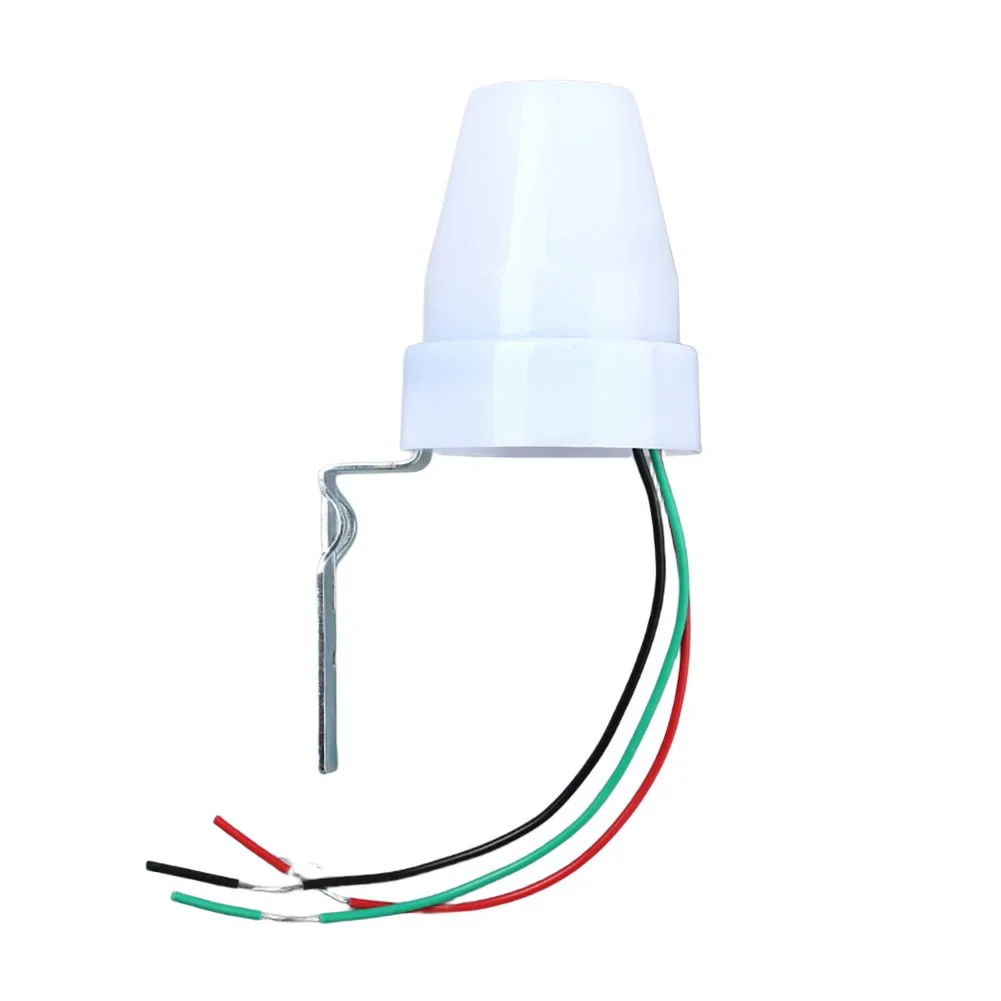 Twilight Sensor Street Light Switch Dusk-to-dawn Operation Built-in Photocell Sensor Low Power Consumption Easy Installation