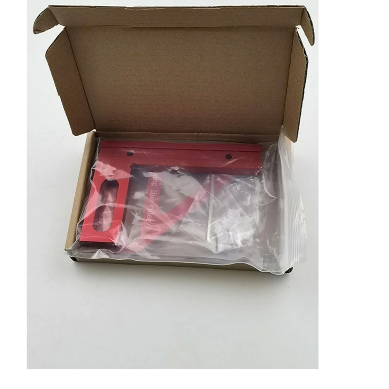 MultiAngles วัดเครื่องหมายไม้บรรทัดโลหะไม้โปรแทรกเตอร์สี่เหลี่ยม 45 ° 90 ° Miters สามเหลี่ยม KXRE
