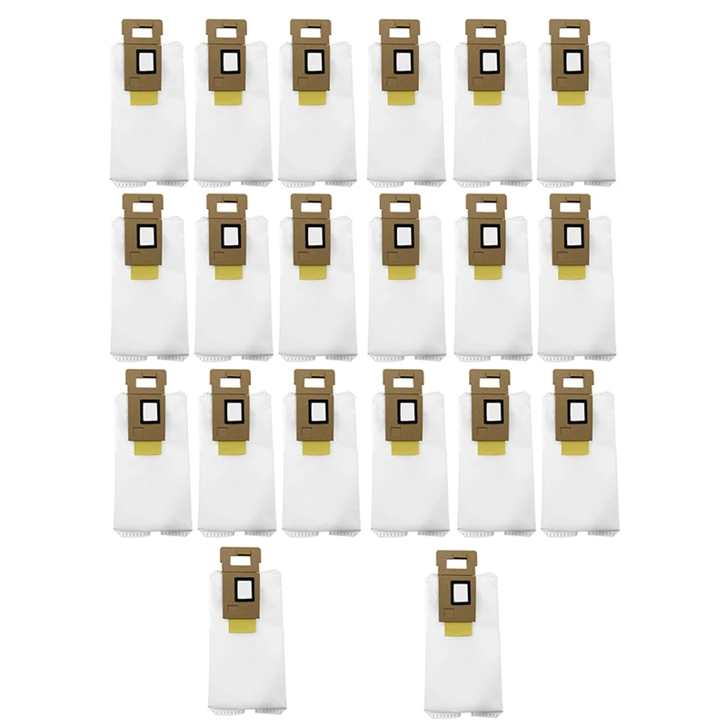 North American For Roborock 3L Dust Bag Replacement For Xiaomi Roborock S7/T7S Robotic Vacuum Cleaner Spare Parts