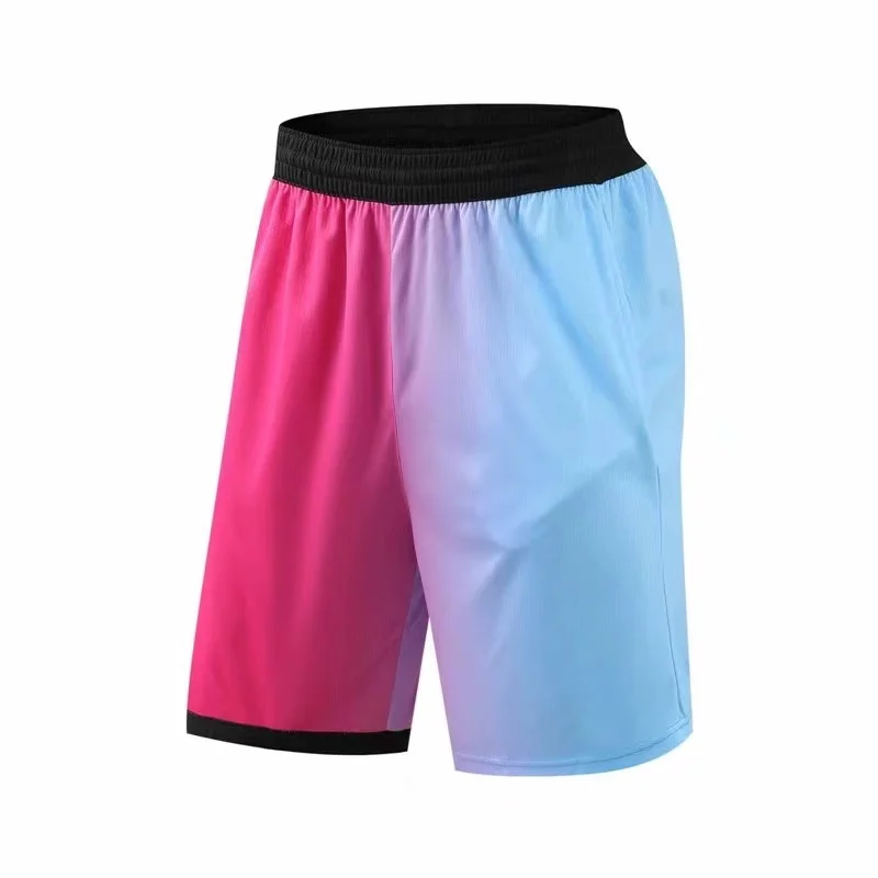 Original 3D printed pattern basketball shorts for boys and girls, quick drying, breathable, lightweight five quarter shorts