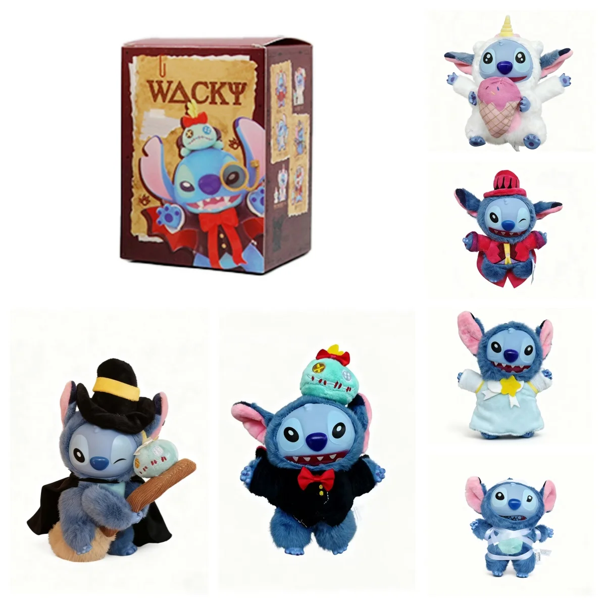 

Stitch's Funny Diary 2.0 Blind Box Figures Trendy Toys Novel Animals Stitch Desk Accessories Dolls Girl Boy Mysterious Gift