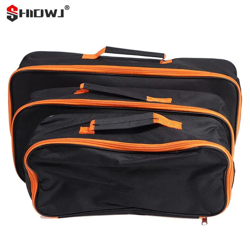 Maintenance Tool Bag Case Oxford Canvas Waterproof Storage Holder Car Storage Bag Durable Storage Carry Bag Car Trunk Organizer