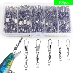 Pesca conectores e pequenos acessórios, 100 peças