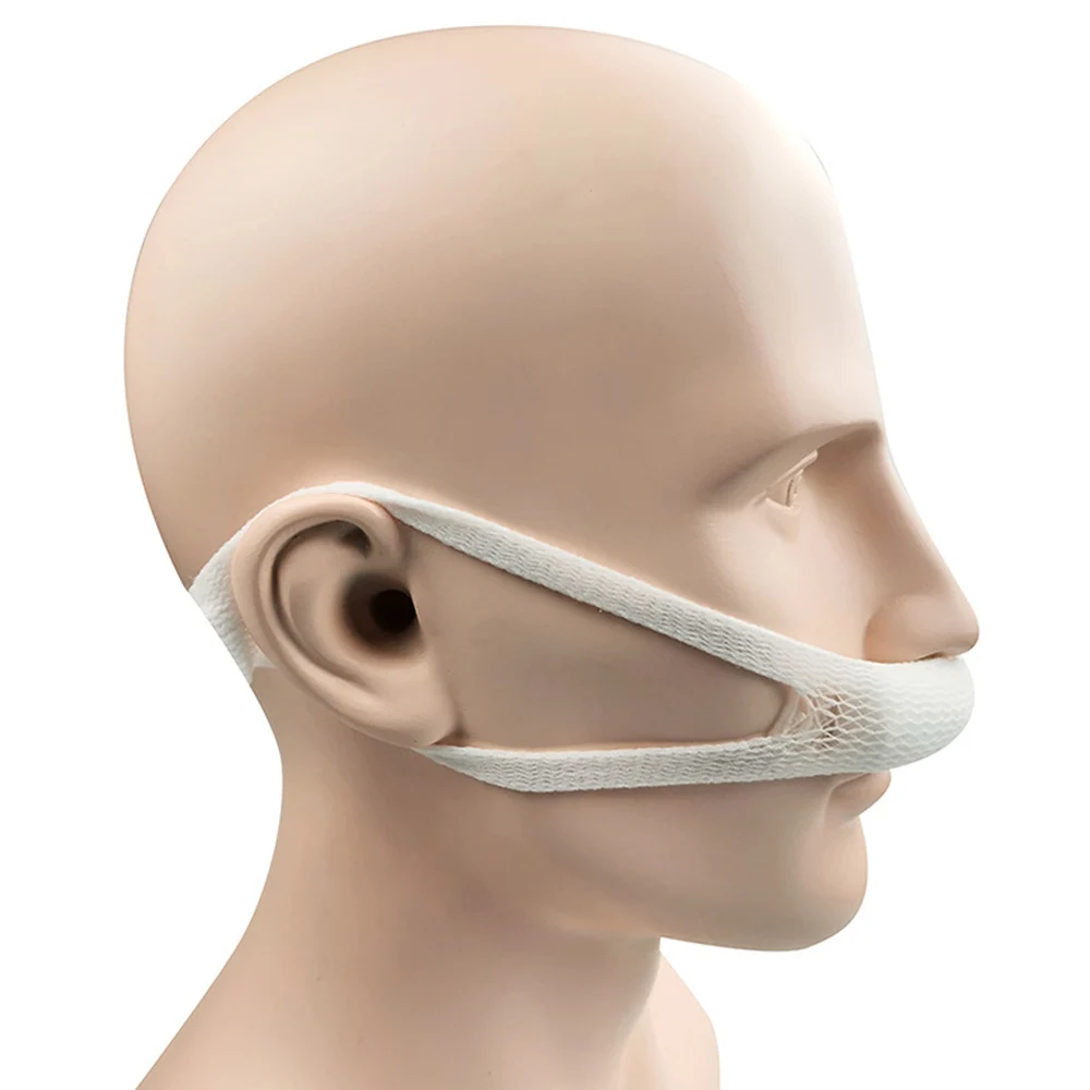 10pcs-50pcs External Nasal Bandage Stretchable Nose Surgery Elastic Bandage with Mesh Lugs Nose Elastic Bandage