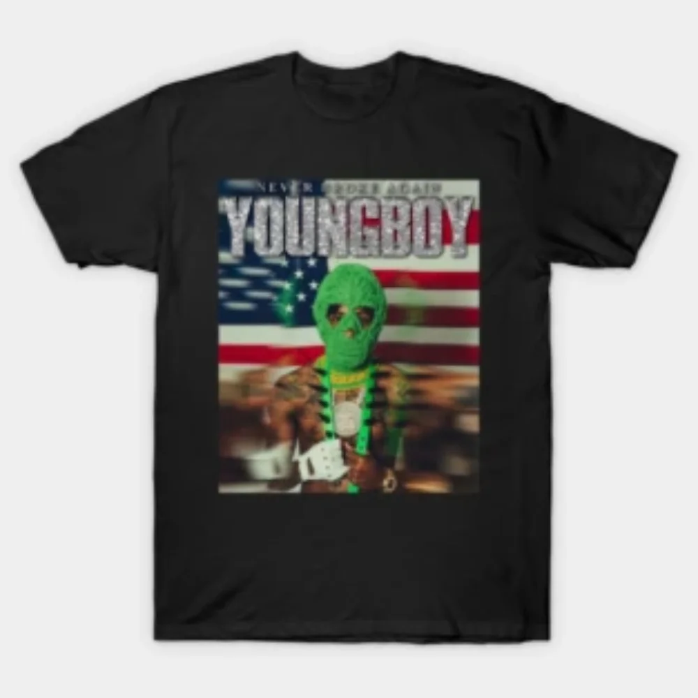 

Футболки с рисунком MASA Youngboy Never Broke Again, хлопковые рубашки премиум-качества для взрослых, летняя уличная одежда, топы в стиле Харадзюку