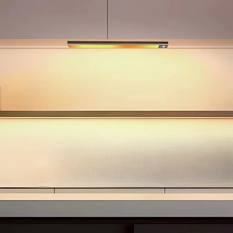 

Modern style portable rechargeable diode light strip RGB color-changing cabinet light for RV bathroom game room decoration