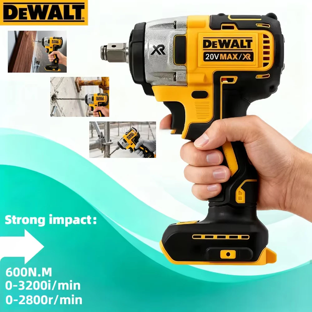 

Аккумуляторный ударный гайковерт DEWALT DCF880, 20В, 2300 об/мин, с литиевым аккумулятором, без батареи