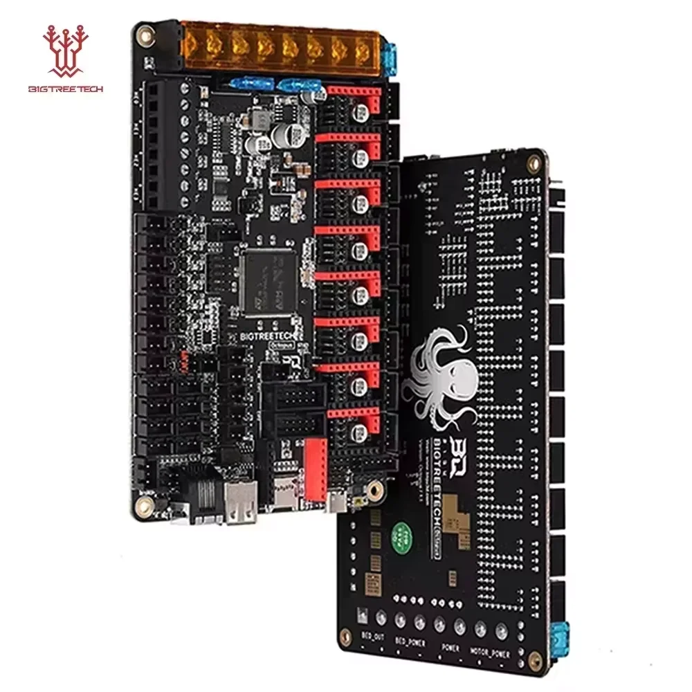 

Материнская плата BIGTREETECH Octopus V1.1, 32-битная плата управления TMC2209 TMC5160T, детали 3D-принтера VS SKR V1.4 Turbo для Voron 2,4 CR10