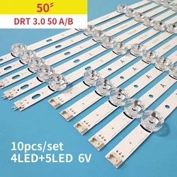 10Pcs 9Lamps LED Backlight strip for 50