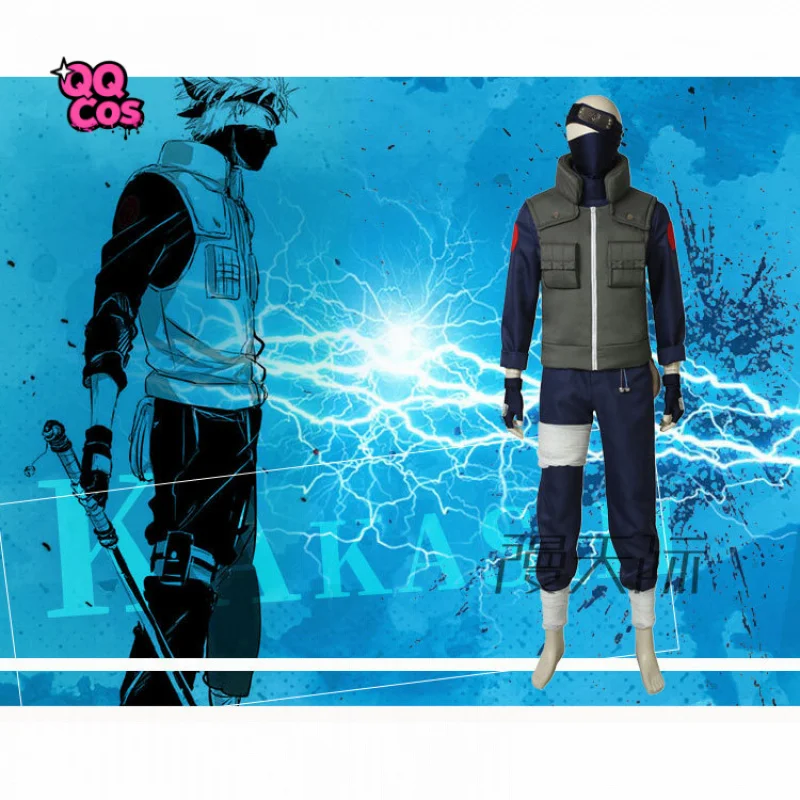 

Kakashi Cosplay Costume Halloween Carnival Party Christmas Play Role Clothes Clothing QQ Cos