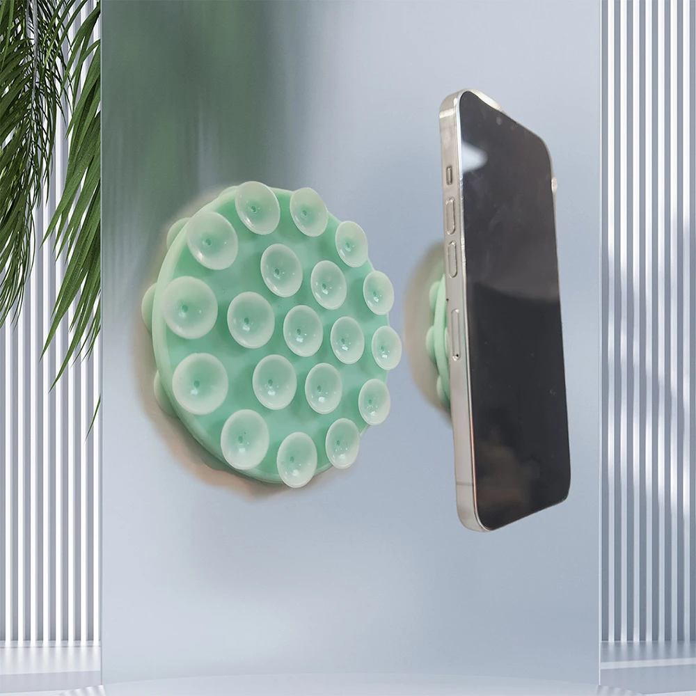 ポータブルシリコン吸盤電話マウント両面マウントカーナビゲーションブラケットユニバーサル携帯電話スタンド