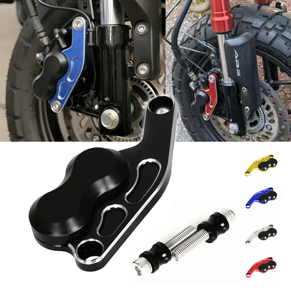 

Алюминиевый передний тормозной диск мотоцикла, защитная крышка ротора, защитный слайдер, совместимый с Honda Monkey 125 2018-2024