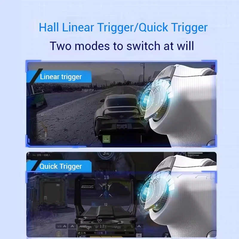 Gamepad Gaming Control For Mobile Android Cell Phone Cellular PC Tablet Hall Effect Joystick Command Type C Game Pad Controller