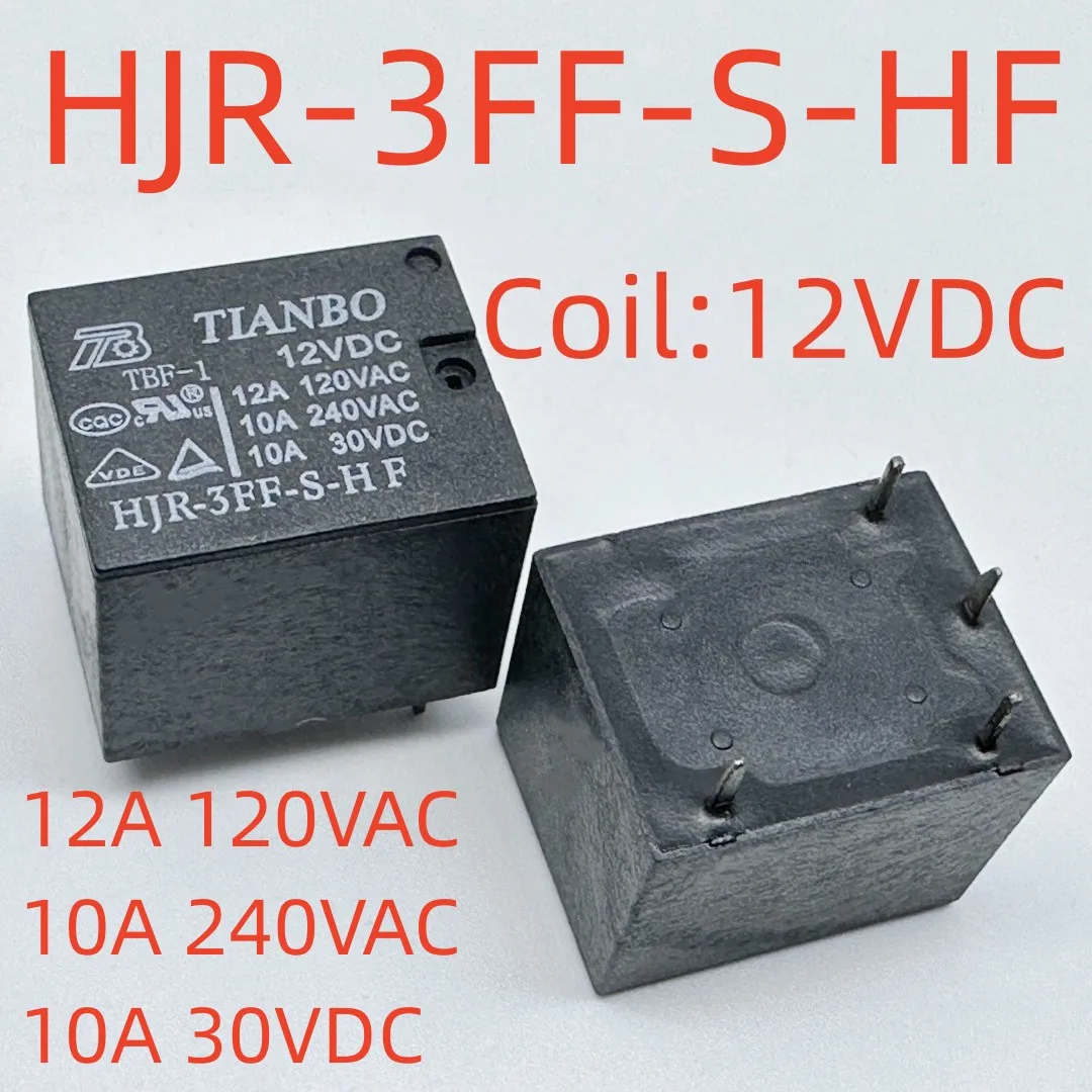 جديد HJR-3FF-S-H؛ HJR-3FF-S-HF؛ 05 فولت/12 فولت/24 فولت/48 فولت تيار مستمر؛ (T73A) تتابع 4 دبابيس