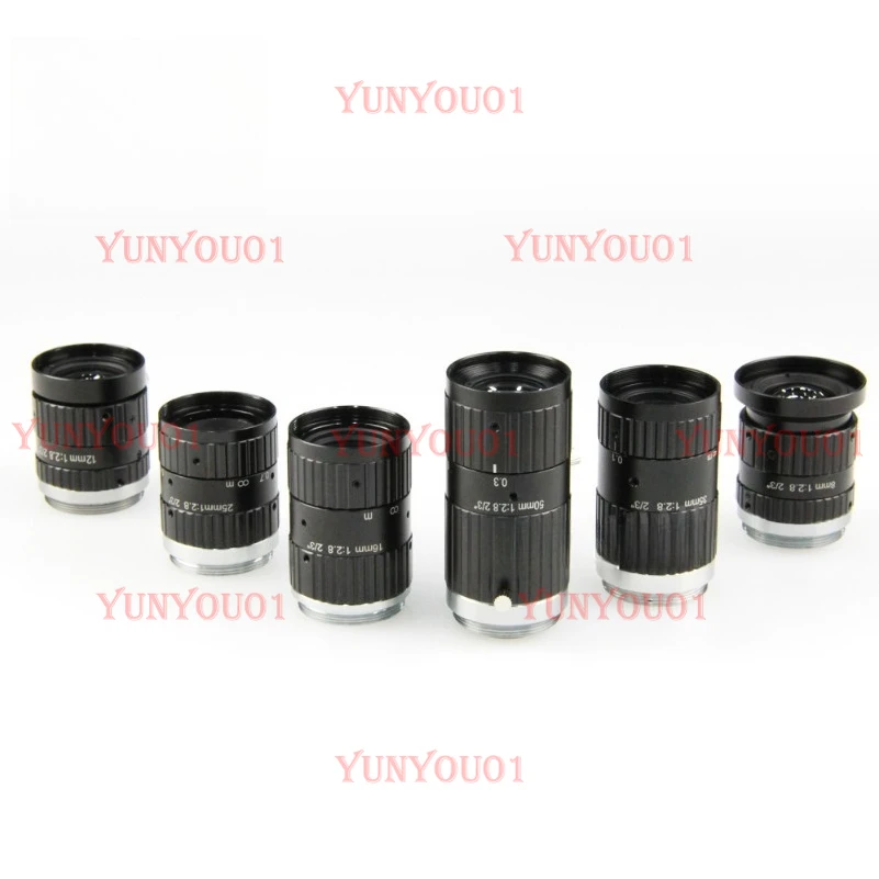 

2/3 Inch 12mm Manual Aperture 10 Million Pixel Industrial Lens High Resolution C-port Machine Vision Lens