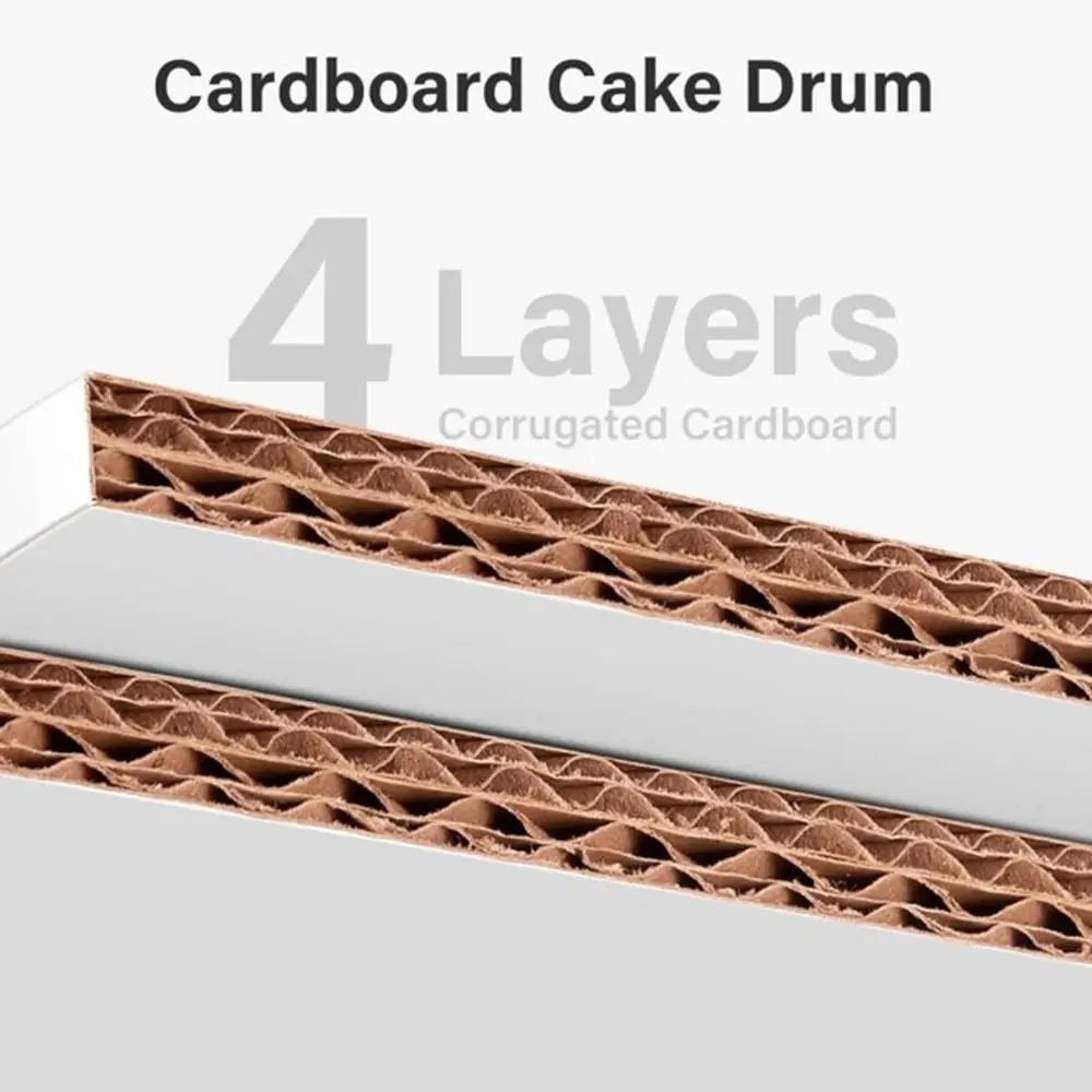 Safe 6/8/10/12/14in Cake Board Base Round Disposable Round Cake Tray Pad Cake Board Wedding Party