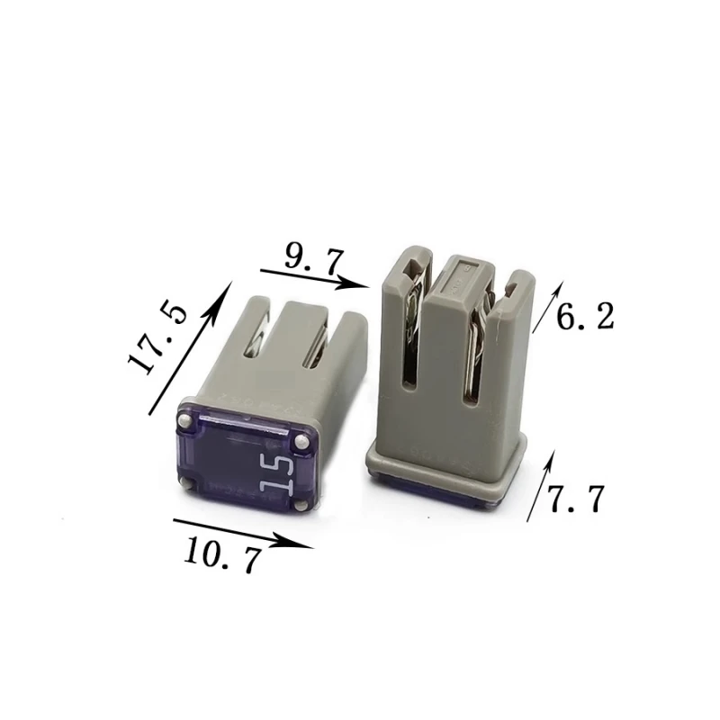 1/5PCS Seiko Auto Square Slotted Fuse Tripod Square Insurance 15A-60A